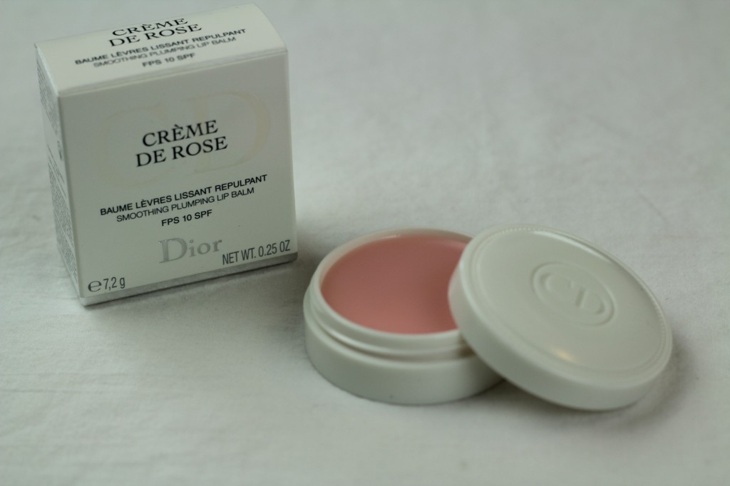 Dior Crème de Rose smoothing plumping lip balm