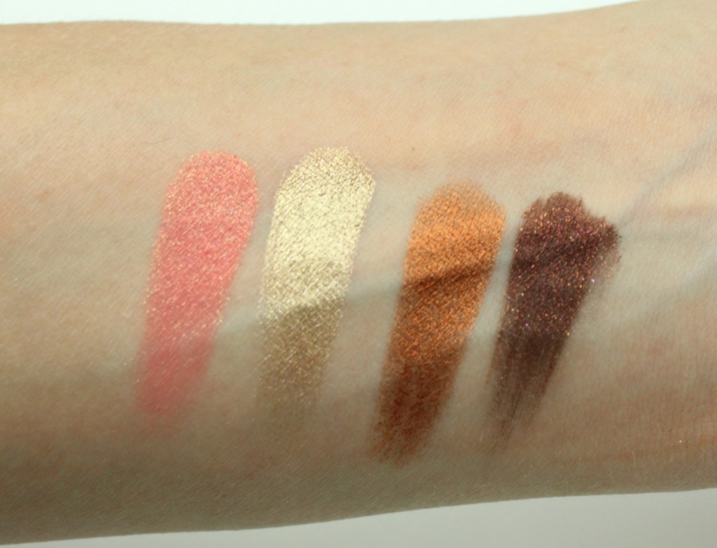 colourpop cosmetics shadow swatches